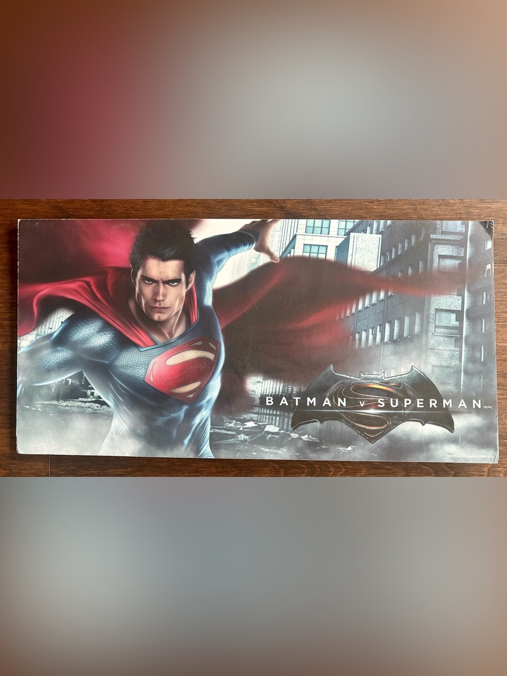 Batman v Superman Dawn of Justice Toys R US Store Display Promo Sign DC 2016